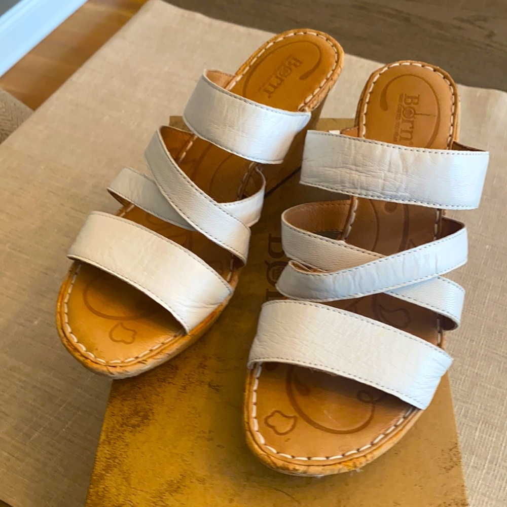 Born Zamora wedge sandals